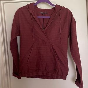 Prana Farin beach hooded pullover